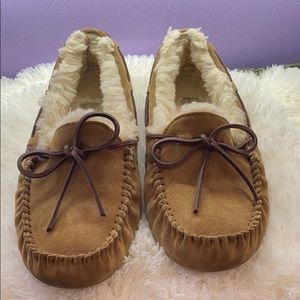 chestnut moccasin UGGs